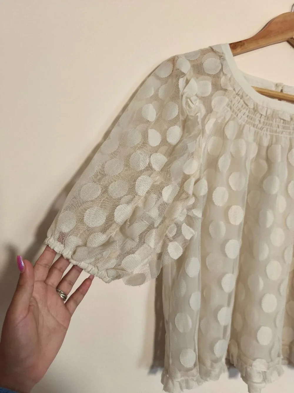 Anthropologie blouse very